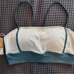 NWT Nani Textured Alana Surf Crop Swimsuit